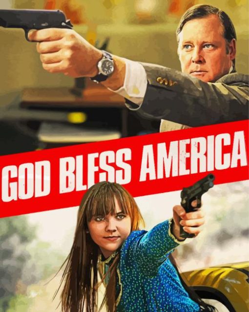 God Bless America Poster Diamond Paintings