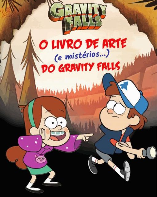 Gravity Falls Animation Poster Diamond Paintings