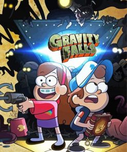 Gravity Falls Poster Diamond Paintings