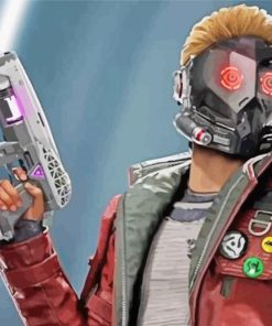 Guardians Of The Galaxy Star Lord Character Diamond Paintings