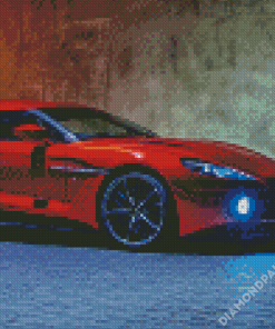 Aston Martin Sport Car Diamond Paintings