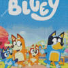 Bluey Cartoon Diamond Paintings