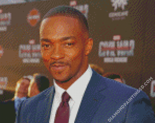 Classy Anthony Mackie Diamond Paintings