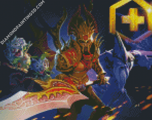 Dota Online Game Diamond Paintings