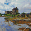 Eilean Donan Castle Building Diamond Paintings