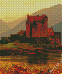 Eilean Donan Scotland Diamond Paintings