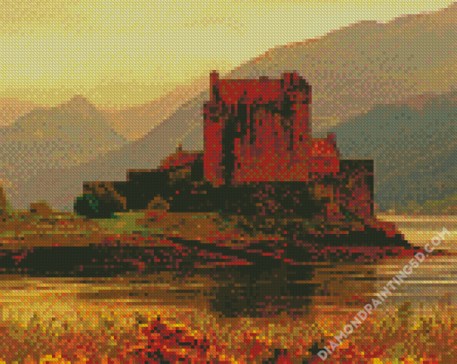 Eilean Donan Scotland Diamond Paintings