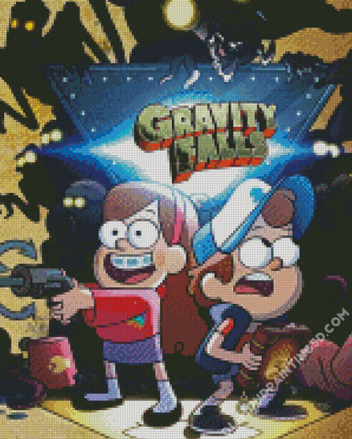 Gravity Falls Poster Diamond Paintings