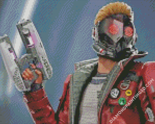 Guardians Of The Galaxy Star Lord Character Diamond Paintings