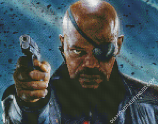 Nick Fury Marvel Diamond Paintings