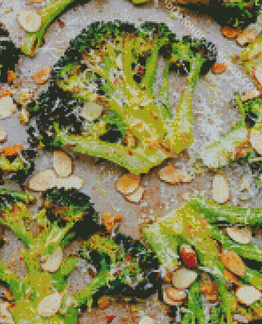 Broccoli Roasted Diamond Paintings