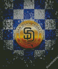 San Diego Padres Logo Diamond Paintings