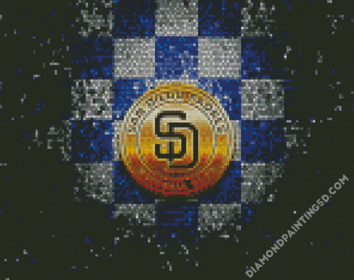 San Diego Padres Logo Diamond Paintings