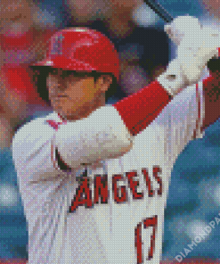 Shohei Ohtani Baseballer Diamond Paintings