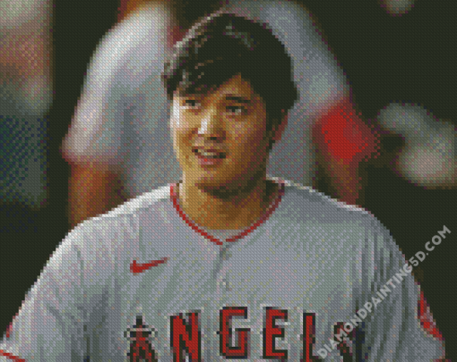 Shohei Ohtani Player Diamond Paintings