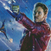 Star Lord Guardians Of The Galaxy Diamond Paintings