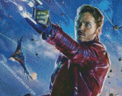 Star Lord Guardians Of The Galaxy Diamond Paintings