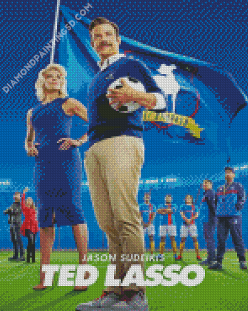 Ted Lasso Sport Movie Poster Diamond Paintings