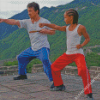 The Karate Kid Jackie Chan And Jaden Diamond Paintings