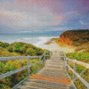 Torquay Beach Boardwalk Diamond Paintings