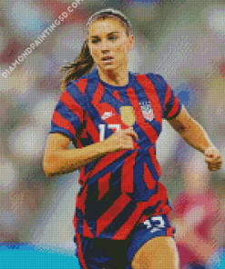 American Soccer Player Alex Morgan Diamond Paintings