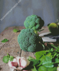 Broccoli Plant Diamond Paintings