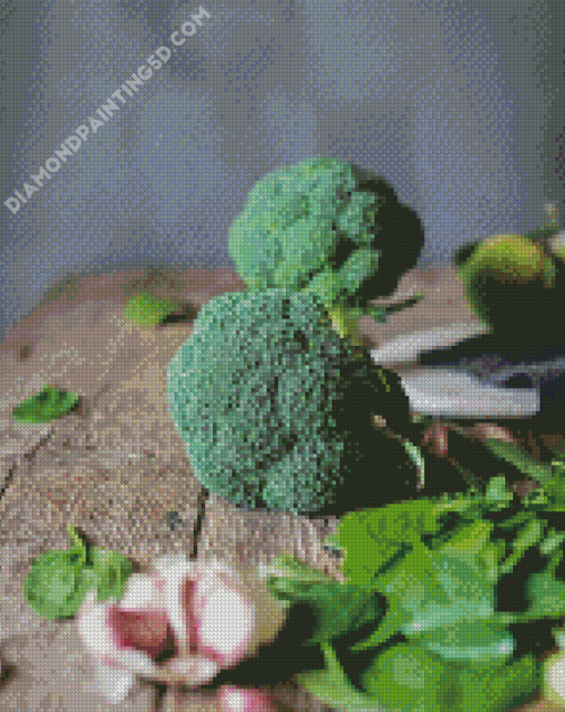 Broccoli Plant Diamond Paintings