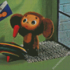 Cheburashka Character Diamond Paintings