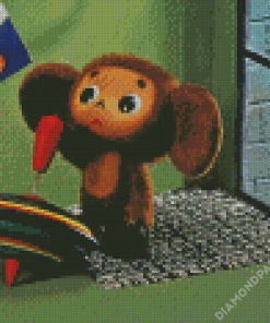 Cheburashka Character Diamond Paintings