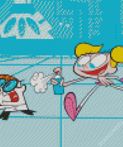 Dexters Laboratory Characters Diamond Paintings