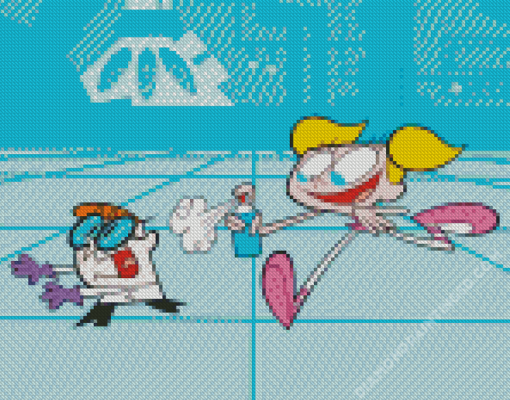 Dexters Laboratory Characters Diamond Paintings