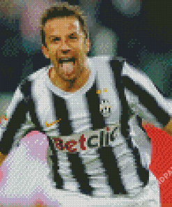 Football Player Allessandro Del Piero Diamond Paintings