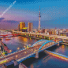 Japan Skyline Diamond Paintings