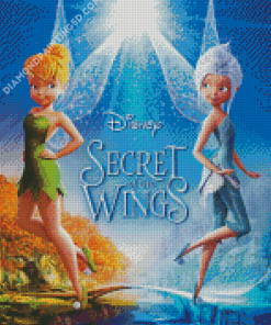 Periwinkle And Tinkerbell Cartoons Diamond Paintings