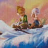 Periwinkle And Tinkerbell Cartoons Diamond Paintings