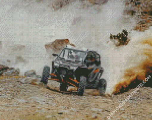 Side By Side Polaris In The Mountain Diamond Paintings