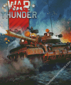 War Thunder Video Game Poster Diamond Paintings