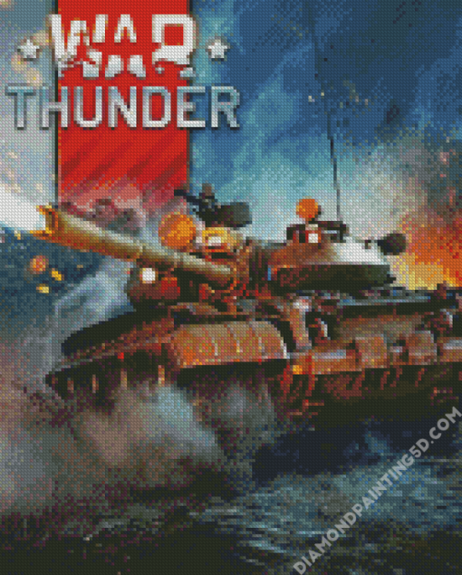 War Thunder Video Game Poster Diamond Paintings