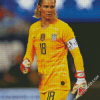 Woman Soccer Player Ashlyn Harris Diamond Paintings