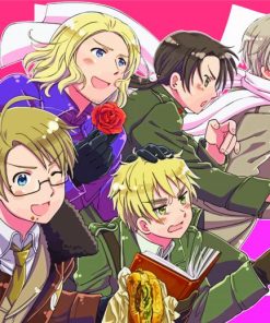 Hetalia Manga Diamond Paintings