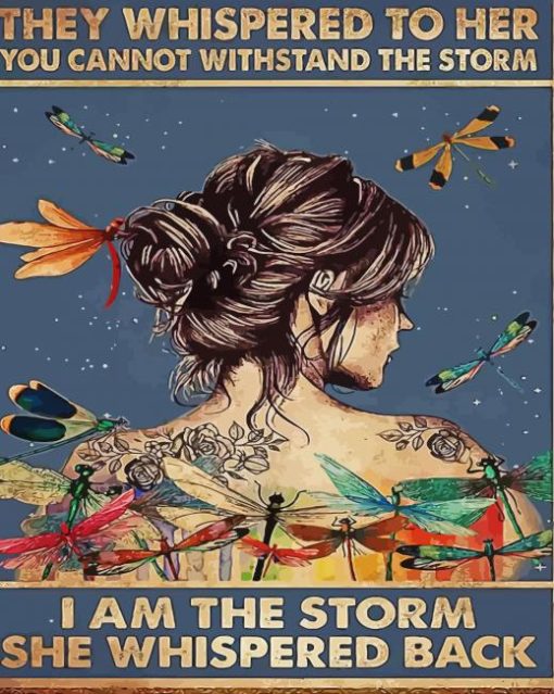 I Am The Storm Diamond Paintings