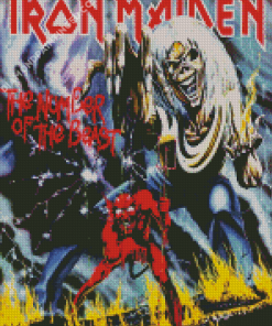 Iron Maiden Game Poster Diamond Paintings