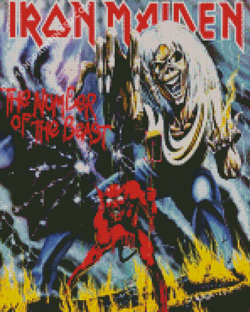 Iron Maiden Game Poster Diamond Paintings