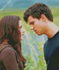 Jacob Black With Bella Diamond Paintings