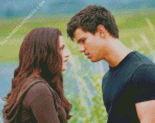 Jacob Black With Bella Diamond Paintings