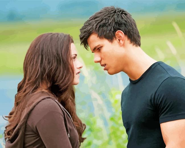 Jacob Black With Bella Diamond Paintings