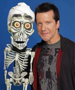 Jeff Dunham Comedian - 5D Diamond PaintingJeff Dunham Comedian Diamond Paintings