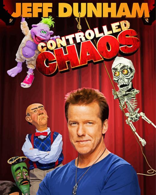 Jeff Dunham Show Poster Diamond Paintings