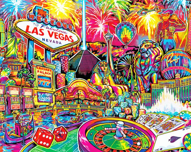 Las Vegas Travel Diamond Paintings