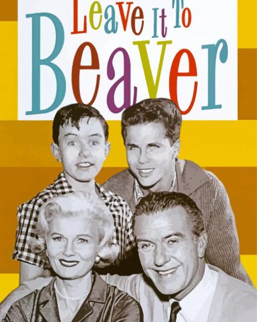 Leave It To Beaver Sitcom Diamond Paintings